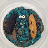 April's homemade Cookie Monster